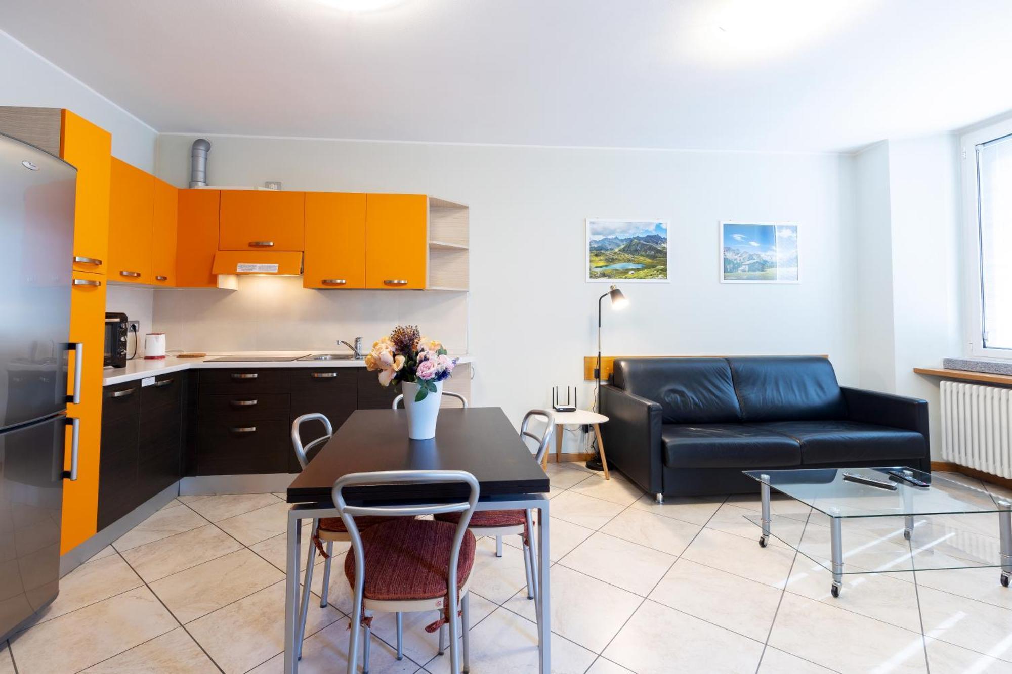 Residenza Il Castello Apartment ซอนดริโอ ภายนอก รูปภาพ