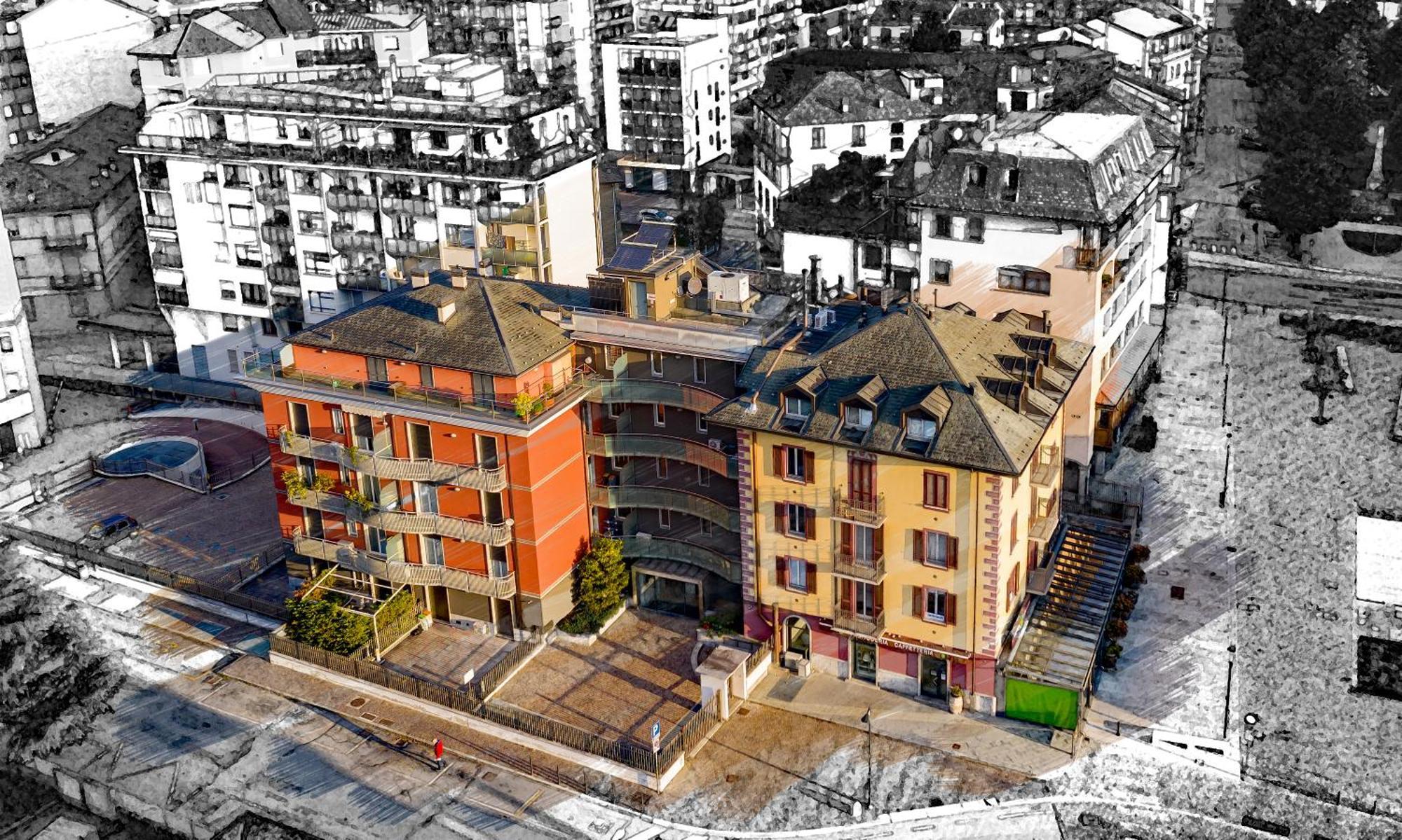 Residenza Il Castello Apartment ซอนดริโอ ภายนอก รูปภาพ